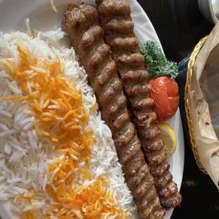Lamb Kobideh Kebab