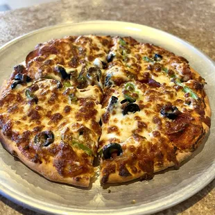 Villagio pizza on regular crust