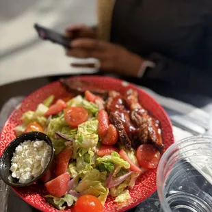 Salad with tri-tip