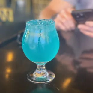 Seltzer that tasted like a pina colada