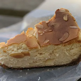 Honey Almond Cheesecake