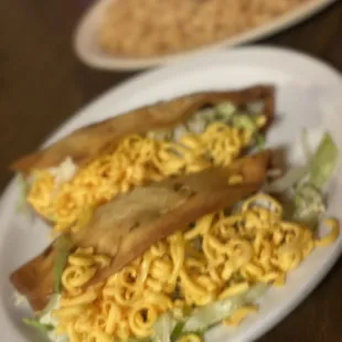 Taco Dinner with double rice