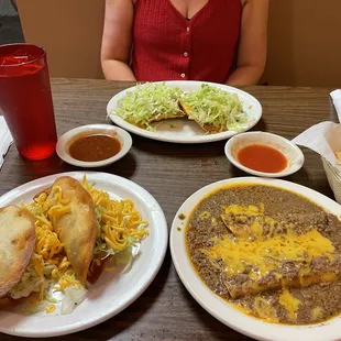 Double combination. (All of this is One Meal!)