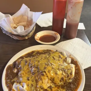 Burrito deluxe lunch