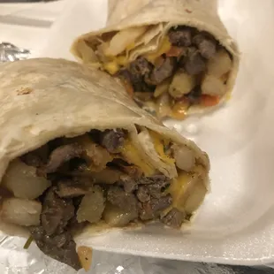 Cali Burrito, no sour cream