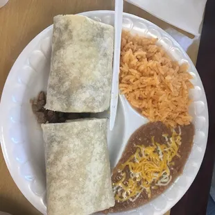 Carne Asada Burrito