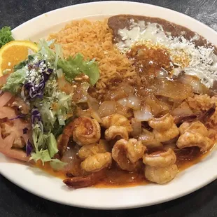 Camarones a La Diabla