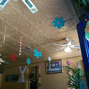 Old school ceiling.