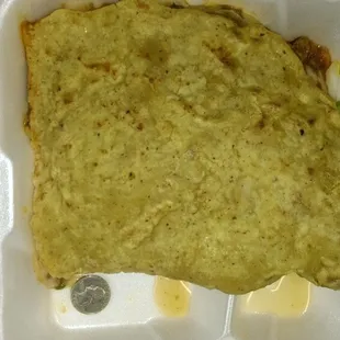 My left overs take up a whole full size take out box.