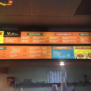 Menu.