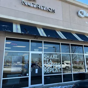 the outside of the store