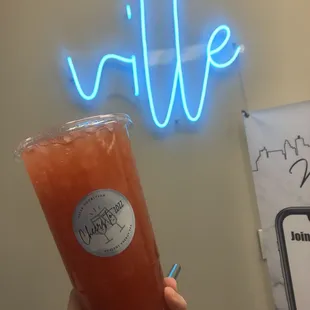 Strawberry Margarita Megatea