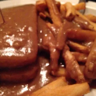 Hot roast beef