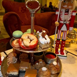 Nutcracker tea desserts