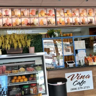 a view of the front of the restaurant