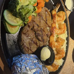 Steak and Shrimp Combo