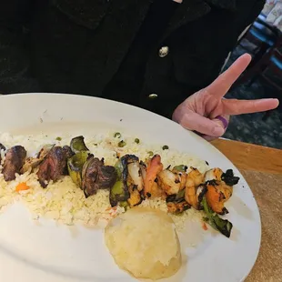 Steak and Shrimp Kabob