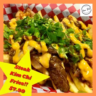 Steak Kim Chi Fries