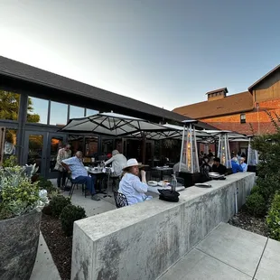 Outside patio