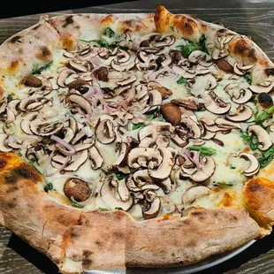 Mushroom Pizza