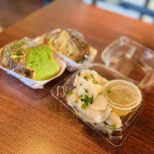 Delicious Vietnamese food and snacks. So much to choose from.