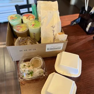 Got a lot of delicious foods for the family!