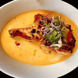 Hilltribe Grilled Chicken: southeast asian sofrito + coconut ginger vinaigrette