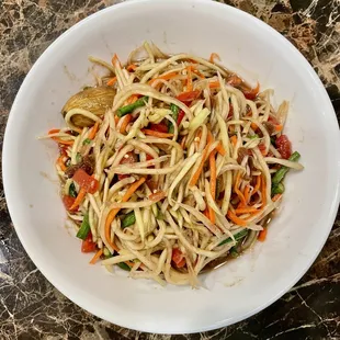 Lao papaya salad