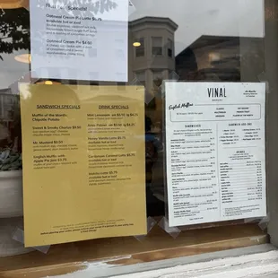 Menus