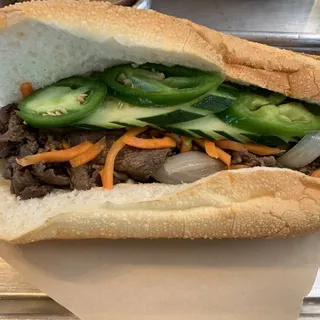 All Natural Steak Banh Mi