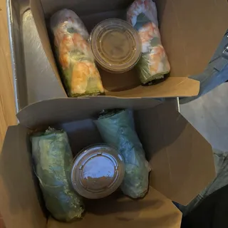 Non GMO Tofu Spring Rolls (V) (GF)