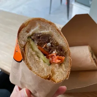 All Natural Steak Banh Mi