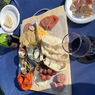 Great charcuterie board. We also love the Reverence Red winery. Great service and atmosphere'