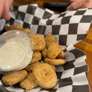 Fried pickles
