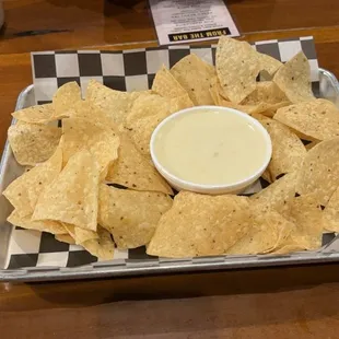 Chips and queso