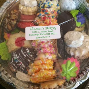 Amazing cookie assortment