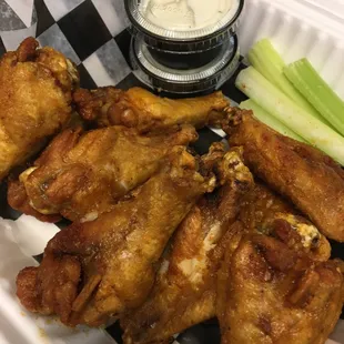 Old Bay wings for game day!