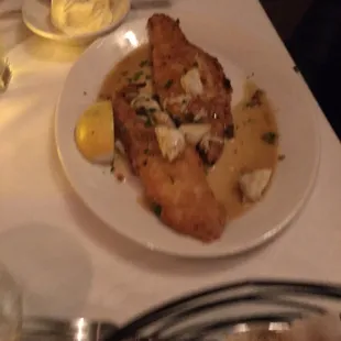 Parmesan Crusted Red Fish
