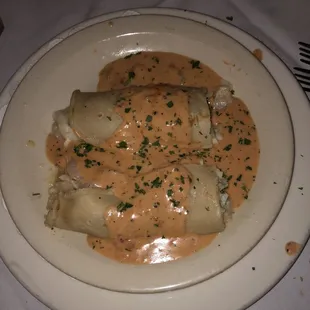 Seafood Cannelloni