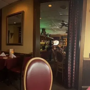 View from the back room