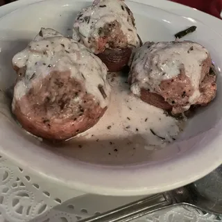 Seafood Stuffed Mushrooms