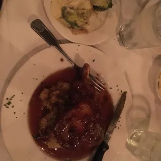 Seafood Stuffed Pork Chop