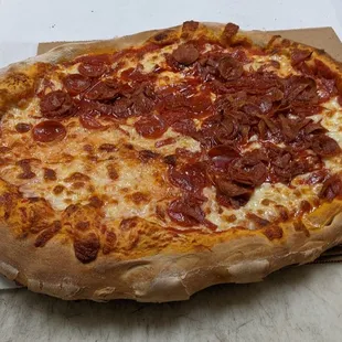 pizza, food