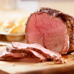 Hand Carved Roast Beef with horseradish sauce