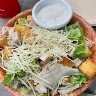 Chicken Ceasar salad