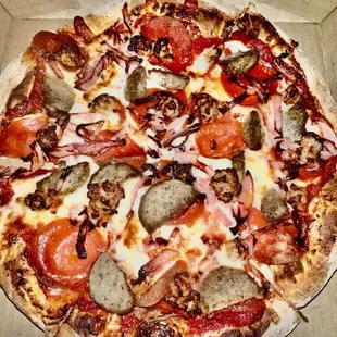 Meat Lover's Pizza   @hybrideater