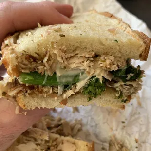 Porchetta sandwich