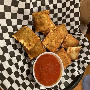 Toasted Ravioli ( beef)