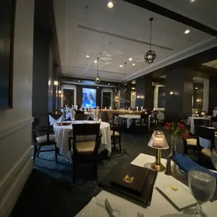 Dining room view