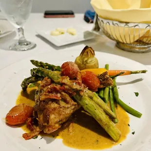 Pollo Con Asparagi